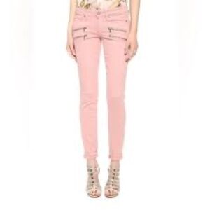 Paige Edgemont dusty pink skinny jean